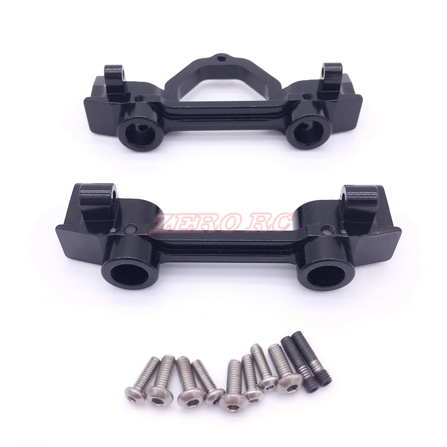 1/10 RC Truck CNC алюминиевая передняя панель + Задняя Черная Пластина для AXIAL SCX10 Dingo Jeep