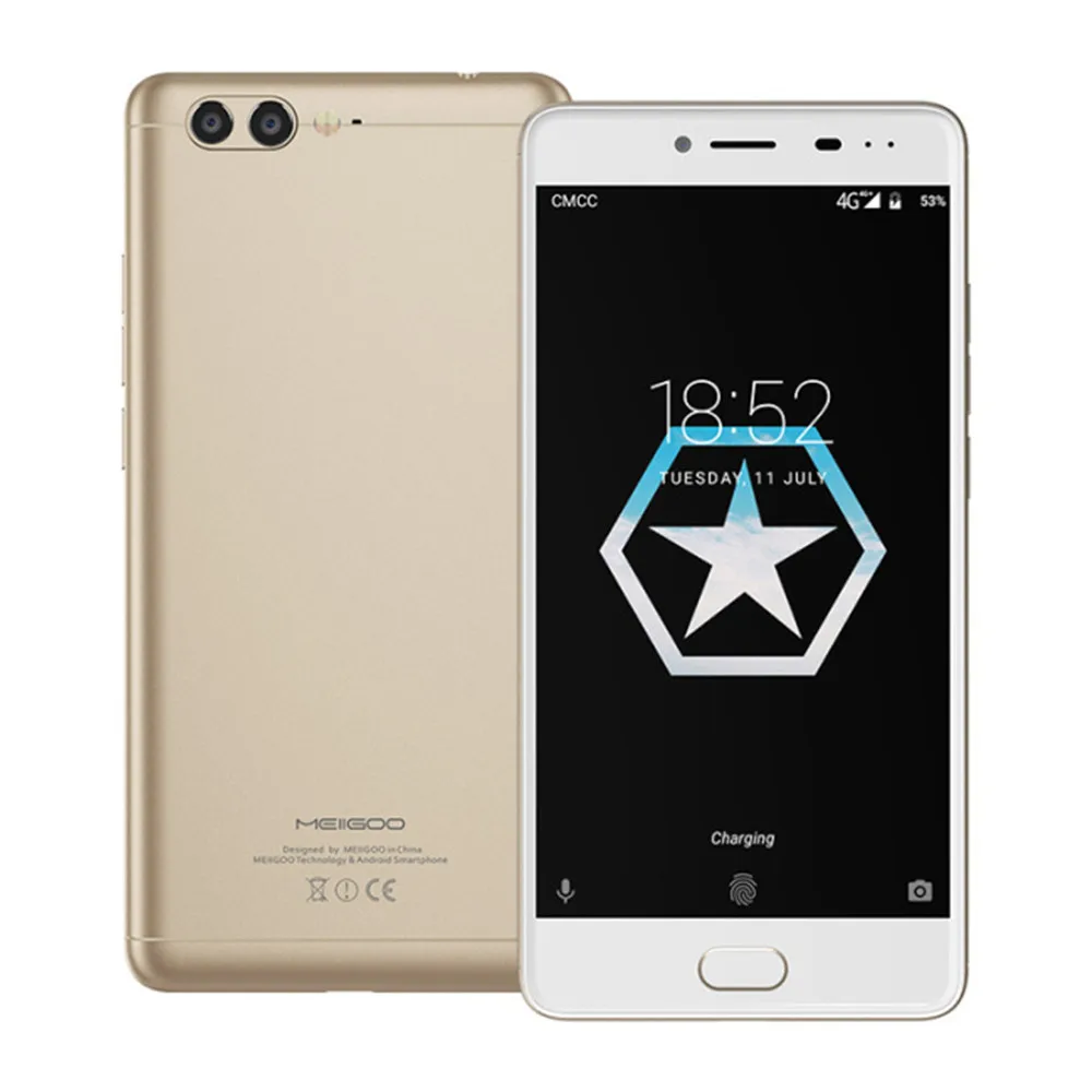 MEIIGOO M1 5 дюймов Octa Core 4000 мАч 6 ГБ Оперативная память 64 Гб Встроенная 13.0MP Android 7 0 Helio P20