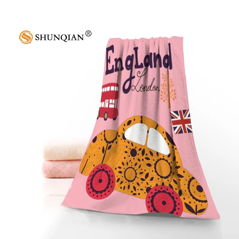 Современное полотенце для лица из лондонской микрофибры/банное размером 35x75 см