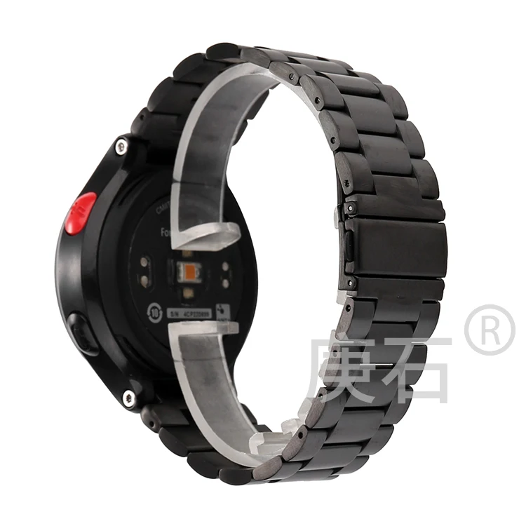 Ремешок для часов Gengshi из нержавеющей стали браслет Garmin Forerunner 220 230 235 630 620 735xt |
