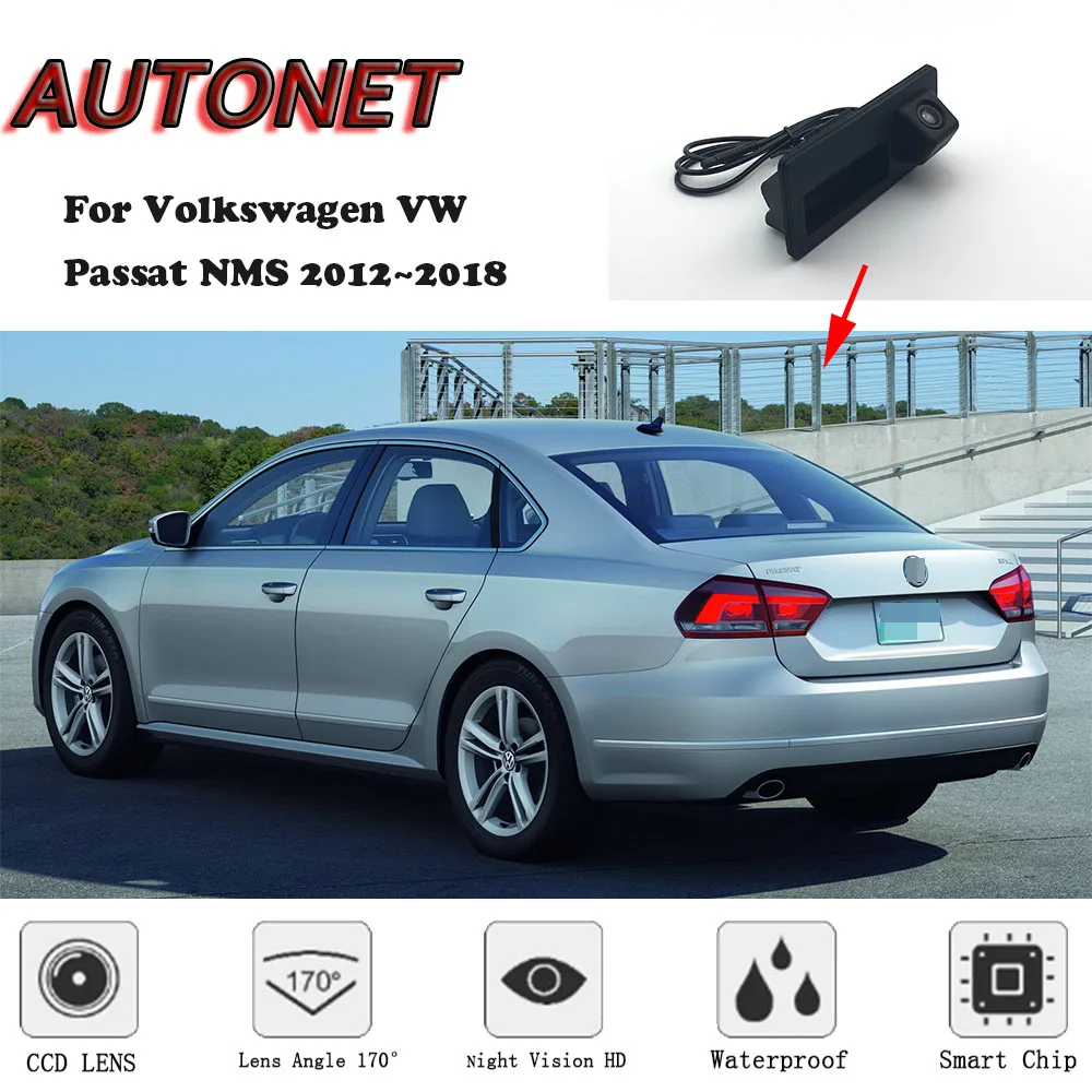 Камера заднего вида для Volkswagen VW Passat NMS 2012 ~ 2018 ночного видения|Камеры авто| |
