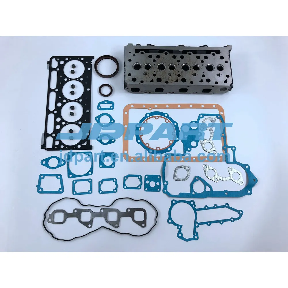 Новый V2203 голые цил головы и полный комплект прокладок для BOBCAT S150 Kubota V2203|Поршни