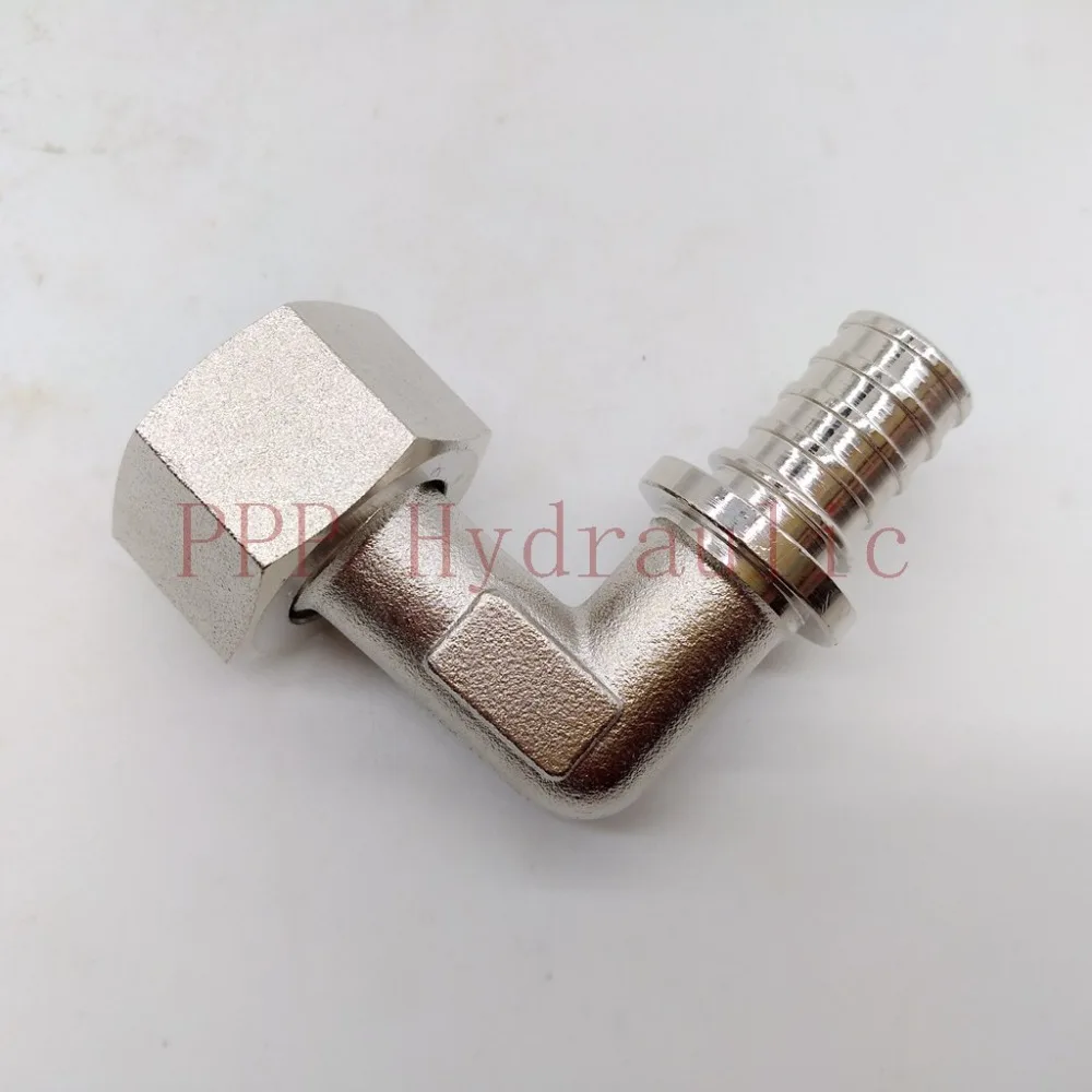 Подвижная внутренняя резьба 1/2 &quotлокоть латунный фитинг трубы S16 подходит для