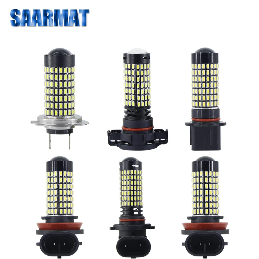 Пара H11 led H8 H9 Противотуманные фары 9005 HB3 автомобильные 9006 HB4 дневные лампы H16 H7 противотуманные фары поворотник H10 P13W дальнего света