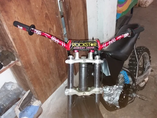 Цветочный принт пакет Fat Bar 1 1/8 &quotDirt Pit Bike Рюкзак для мотокросса мотоциклетный