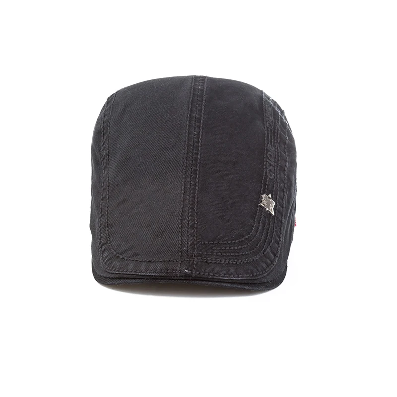 British retro caps Men Berets Cotton Hats Adjustable Casual Visors Peaked cap Gorras Planas bone Flat Caps Men's Berets boina