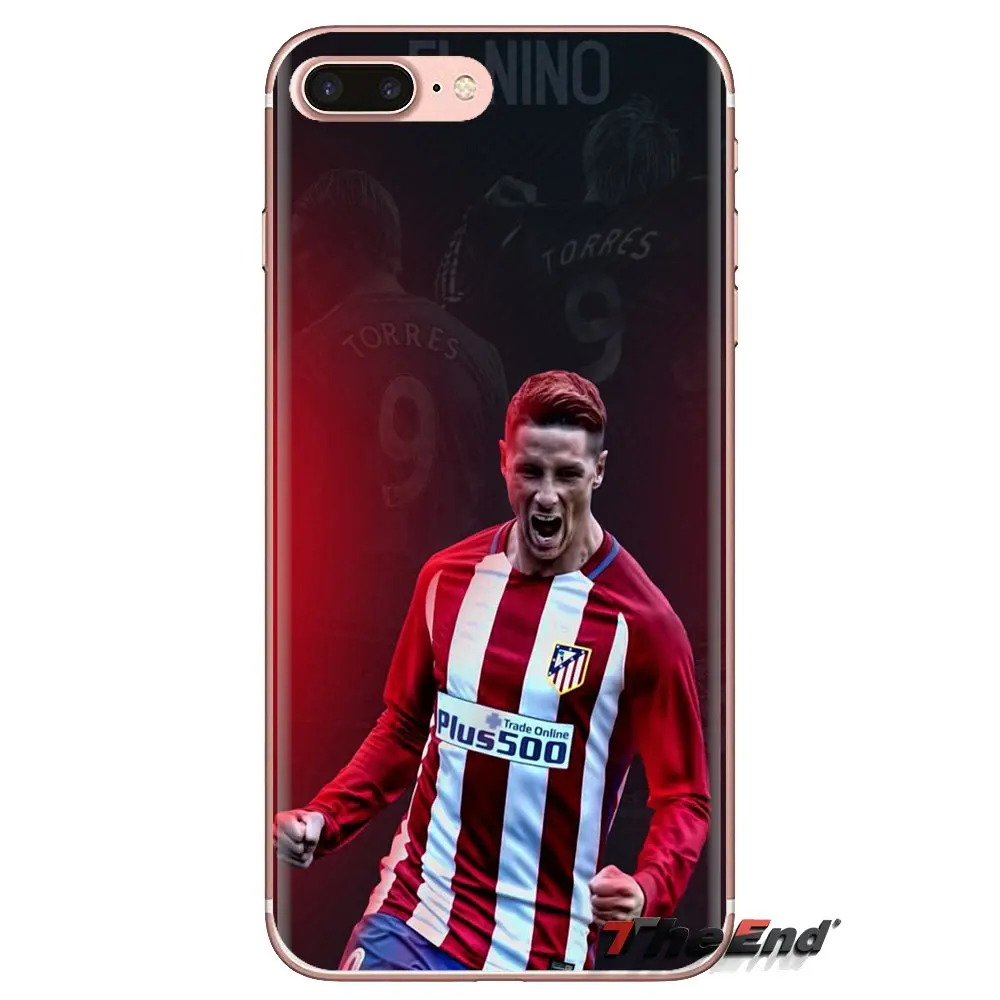 footballer Fernando Torres Transparent Soft Shell Covers For Xiaomi Redmi 4A S2 Note 3 3S 4 4X 5 Plus 6 7 6A Pro Pocophone F1 |