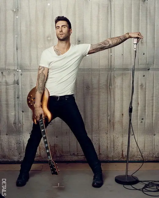

110 Adam Levine - American Singer Maroon 5 Band 24"x30" Poster