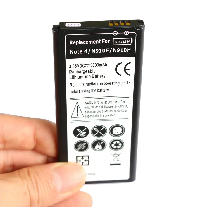 20 шт./лот 3800 мА/ч EB BN910BBE U/K запасная батарея для Samsung Galaxy Note 4 Характеристическая