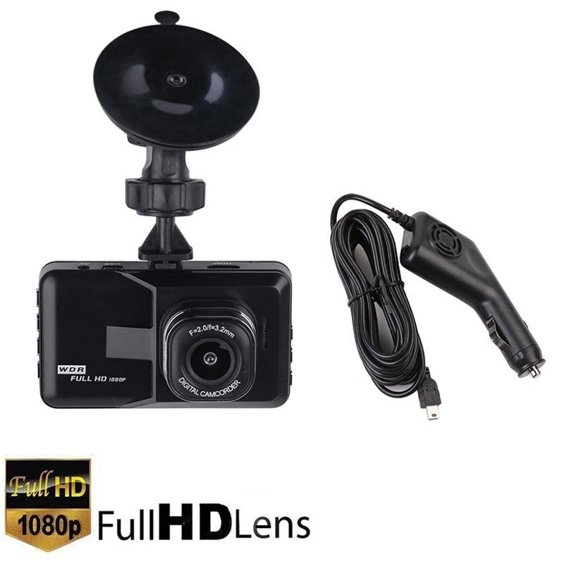 Автомобильный 3 0 дюймовый монитор автомобиля 1080P Приборная панель DVR двойной