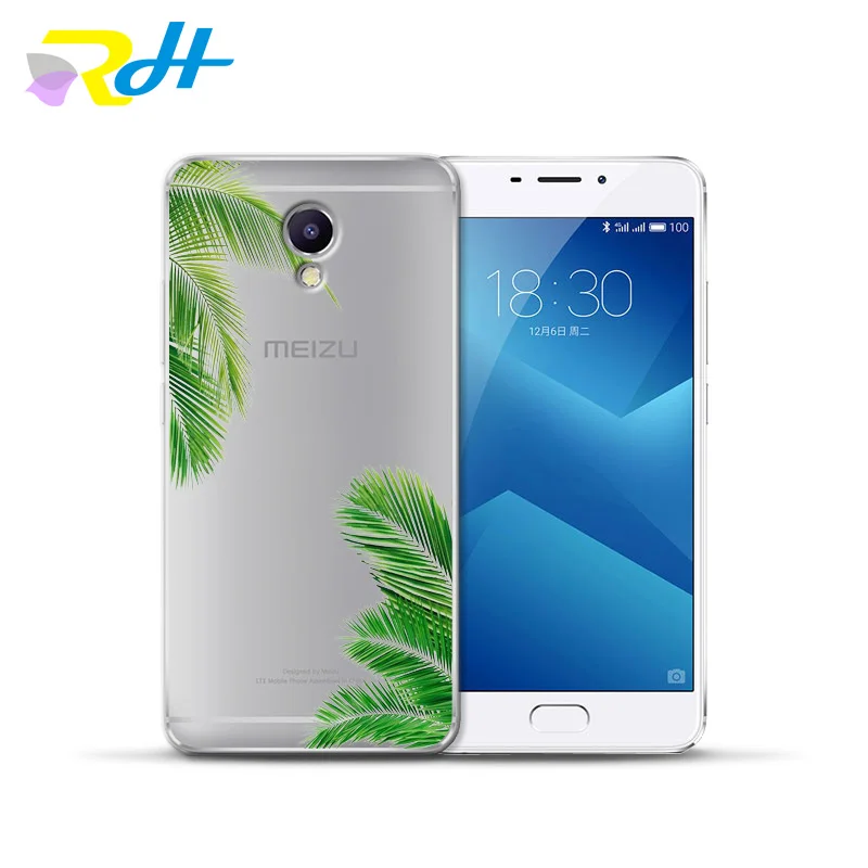 Ультратонкий силиконовый мягкий чехол для Meizu M3 M5c M5s M6 Note Pro6 U10 U20 из ТПУ С КАКТУСОМ