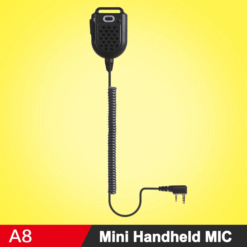 Рация мини Портативный микрофон ручной плечо Динамик для TYT PUXING Baofeng UV 5R 888 S K