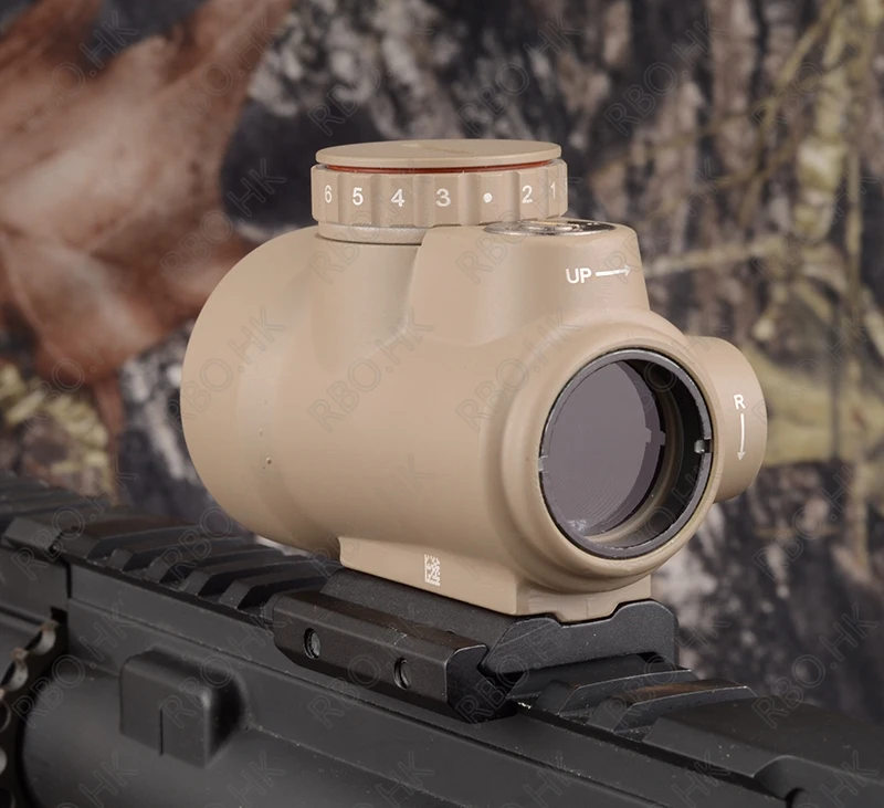 Тактический Trijicon MRO стиль 1x Красная точка прицел Высокая база Пикатинни