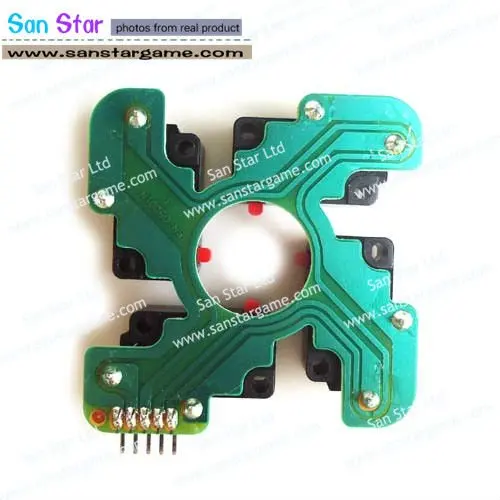 2 шт. оригинального джойстика Sanwa PC Board-замена joystcik board-части аркады | Спорт и