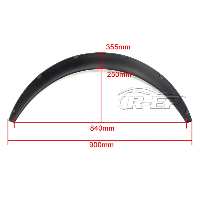 Car Universal Modified Wheel Eyebrow Racing SUV Wide Body Widened Decorative Tire Protection Accessories | Автомобили и мотоциклы