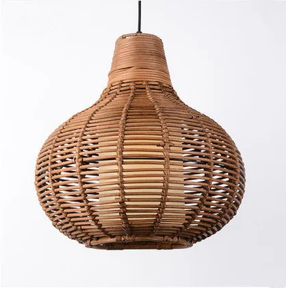 Chinese style creative hand knitting Bamboo art Chandelier Modern rural E27 LED lamp for porch&ampparlor&ampstairs&ampcorridor LHDD053 | Лампы