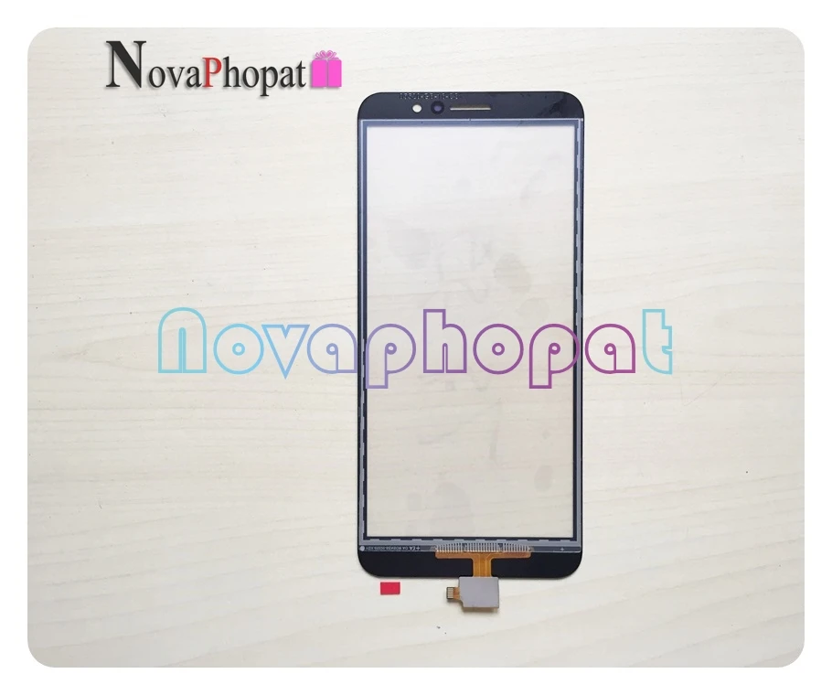 Novaphopat Черный сенсорный экран для BQ 5515L дигитайзер стеклянная панель Замена +