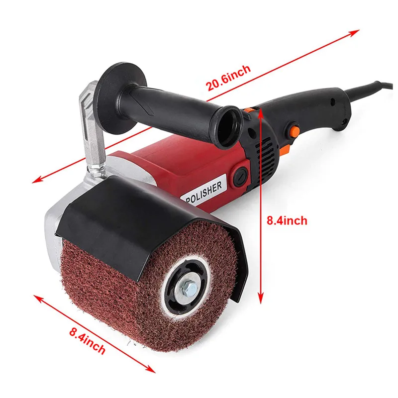 Полировальная машина для полировки портативного колеса Handel шлифовальный провод