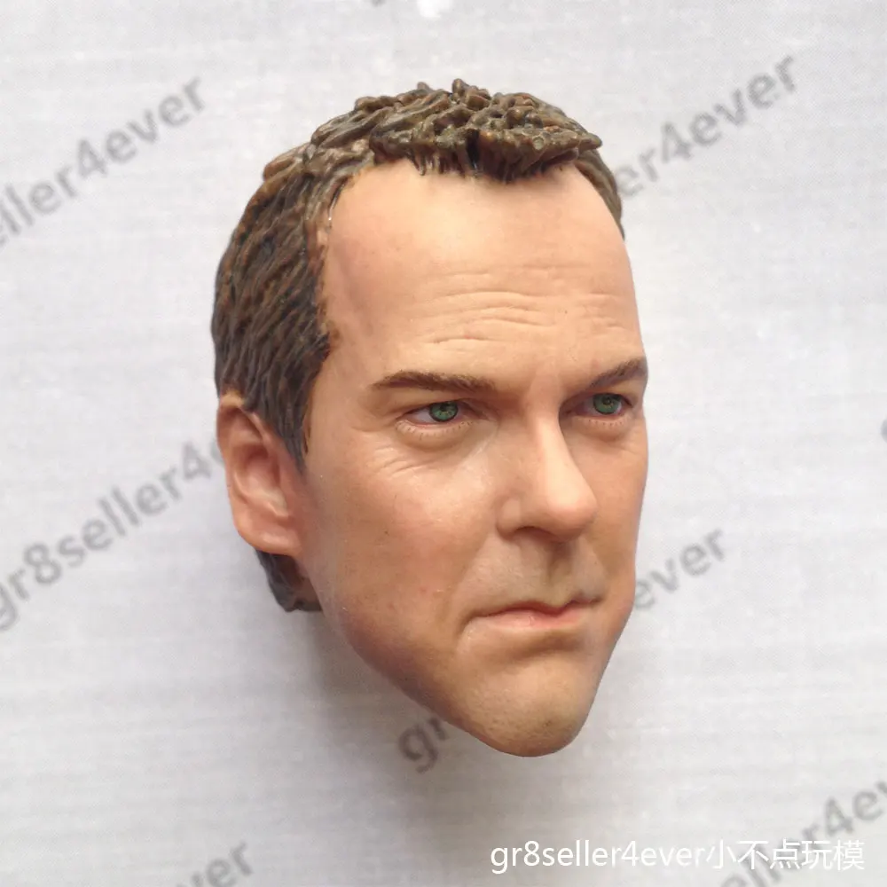 1/6 scale Sculpt Kiefer Sutherland резьба по голове 24 Jack Bauer подходит для корпуса 12&quot|head sculpt|1/6