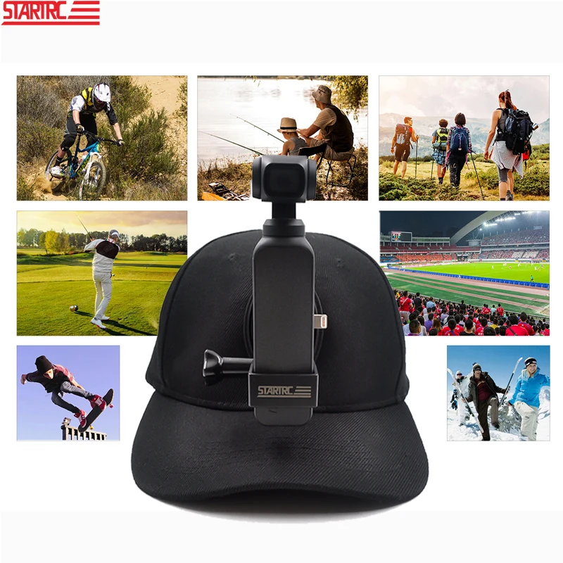 STARTRC OSMO карманный/ACTION/insta360 аксессуары держатель шляпа для DJI карманный/Action Insta360