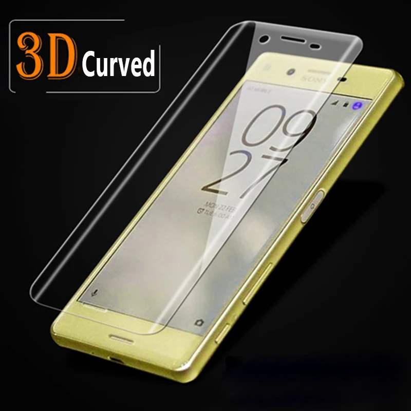 Для Xperia XA 3D полноэкранное закаленное стекло для Sony X Compact XA1 Ultra XA2 XA3 Plus