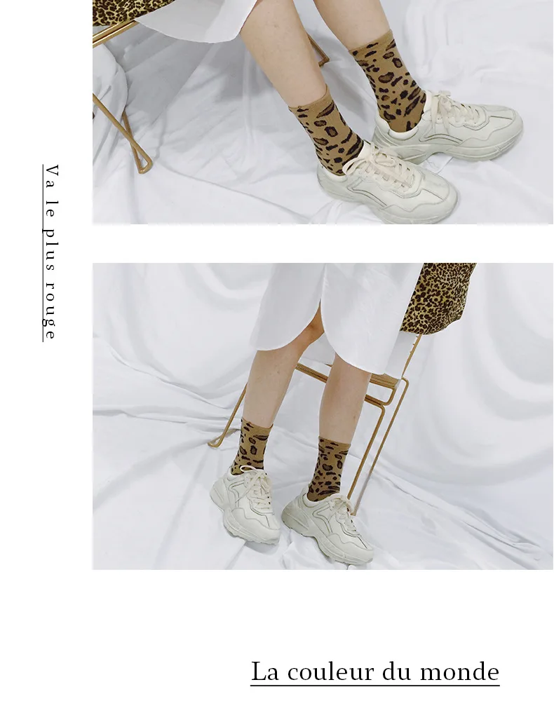 SP& CITY, модные, леопардовые, с рисунком, Харадзюку, короткие носки, женские, хипстерские, крутые, по щиколотку, женские, хлопковые, современные, забавные, повседневные носки