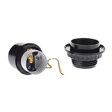 Патрон для лампы Bakelite E27 с выключателем|socket lamp holder|lamp holdere27 base |