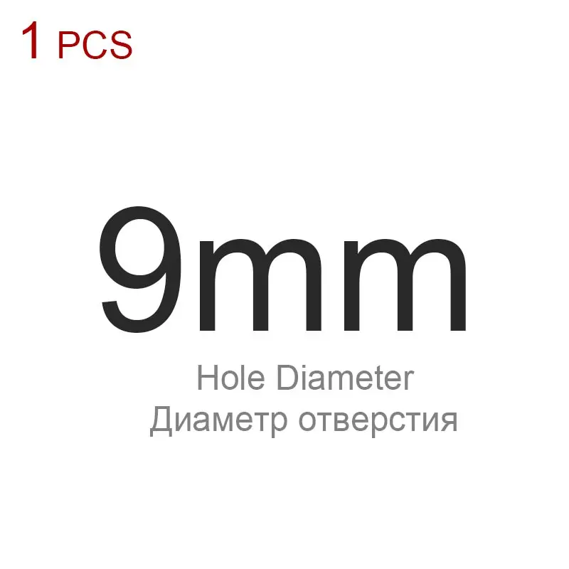 1 мм-40 мм размер Кожа ремесло дырокол инструмент, Толстая сталь ремесленный круглый пояс бумага одежда из полотна пробивая DIY кожевенное ремесло Дырокол - Цвет: 9mm 1pcs
