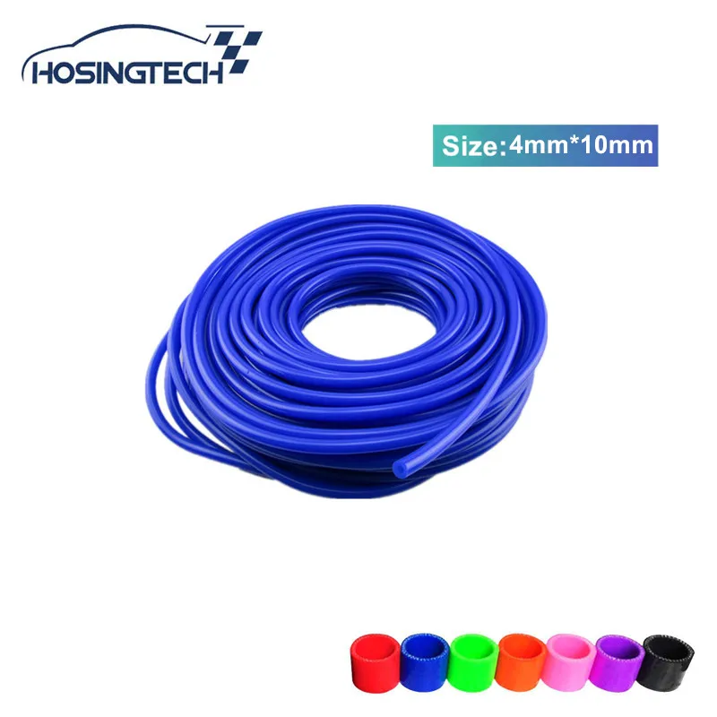 

HOSINGTECH- HOT SALE Super Vacuum Silicone Hose / Tube ID: 4MM Blue