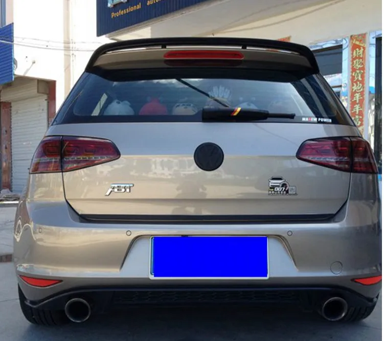 2013 2017 для Volkswagen Golf 7 MK7 спойлер заднего окна Спойлер ABS Материал грунтовка и цвет