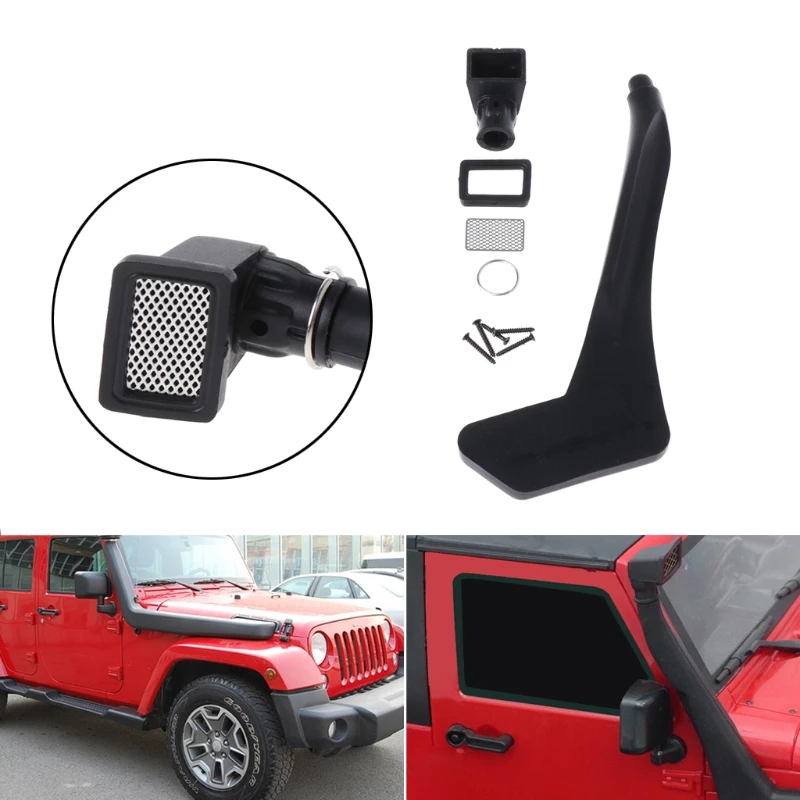 1:10 RC Гусеничный черный резиновый сафари трубка для осевого SCX10 RC4WD D90 Jeep Wrangler Rubicon