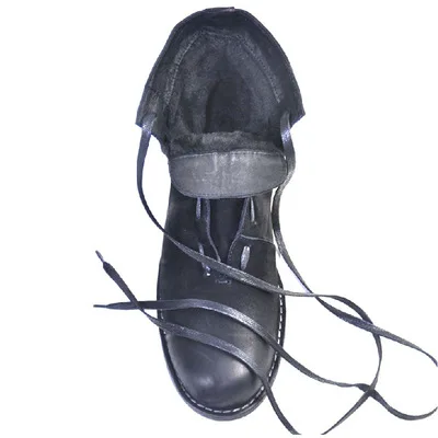Black Fur insole Новинка; ботинки в байкерском стиле из натуральной кожи в британском стиле; высокие рабочие ботинки на шнуровке; зимняя обувь; мужские теплые плюшевые зимние ботинки - Цвет: Black Fur insole