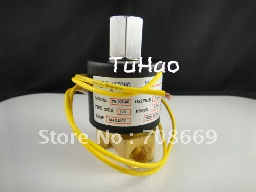 Electric Solenoid Valve Water Air N/O 24V DC 1/4&quot Normally Open Type | Обустройство дома