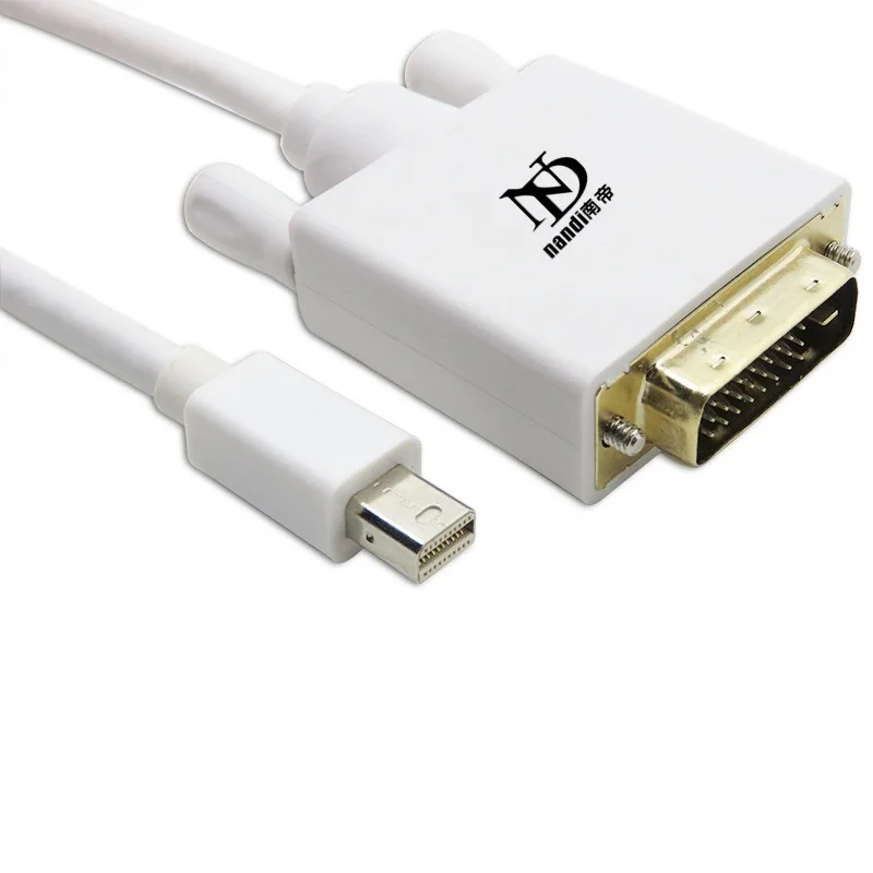 Thunderbolt Mini DP Display port to DVI адаптер кабель Male для MAC pro AIR Monitor 6FT 1 8 M | Электроника