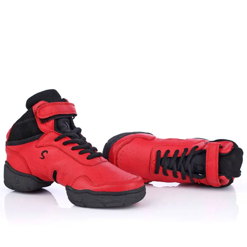 Кроссовки из натуральной кожи для мужчин и женщин обувь джаза мягкая резиновая