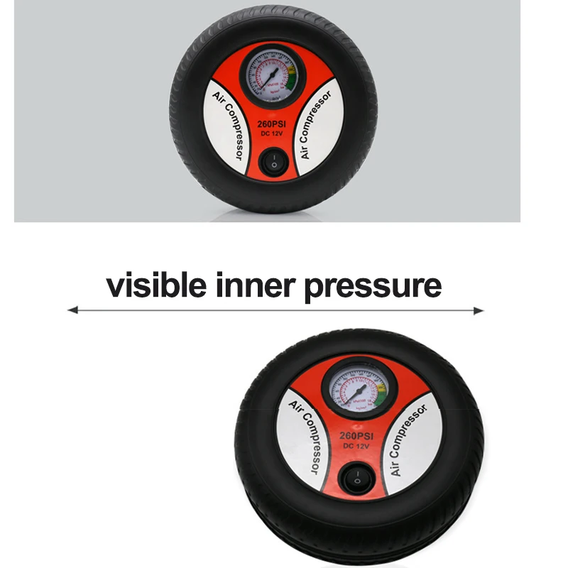 

automotic tir air pump portable 12v car mini air pump high pressure inflator