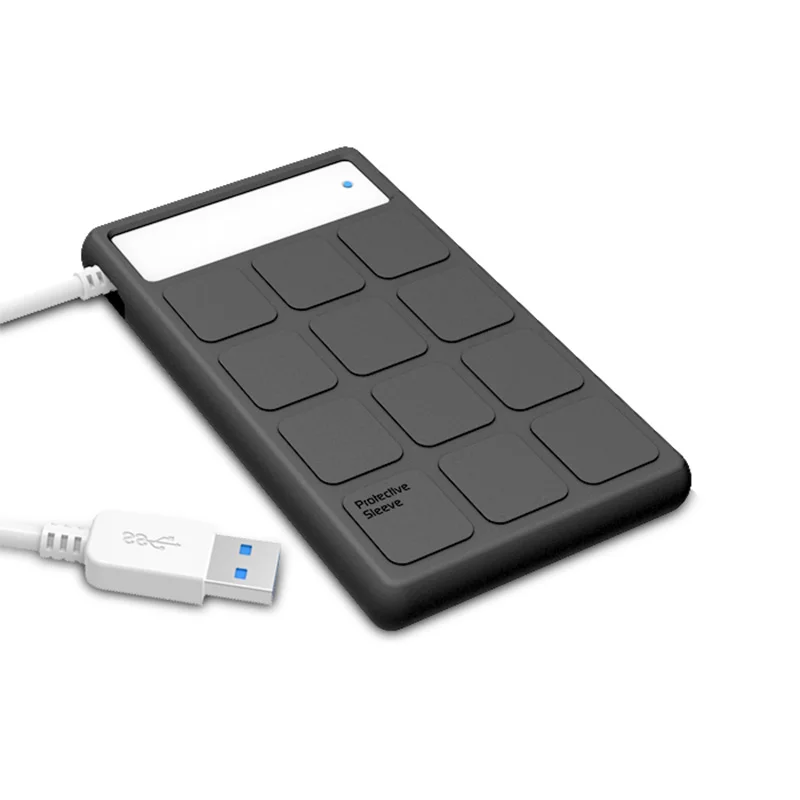 Противоударный внешний HDD корпус USB3.0 для SATA Универсальный 2,5 дюймовый HDD корпус