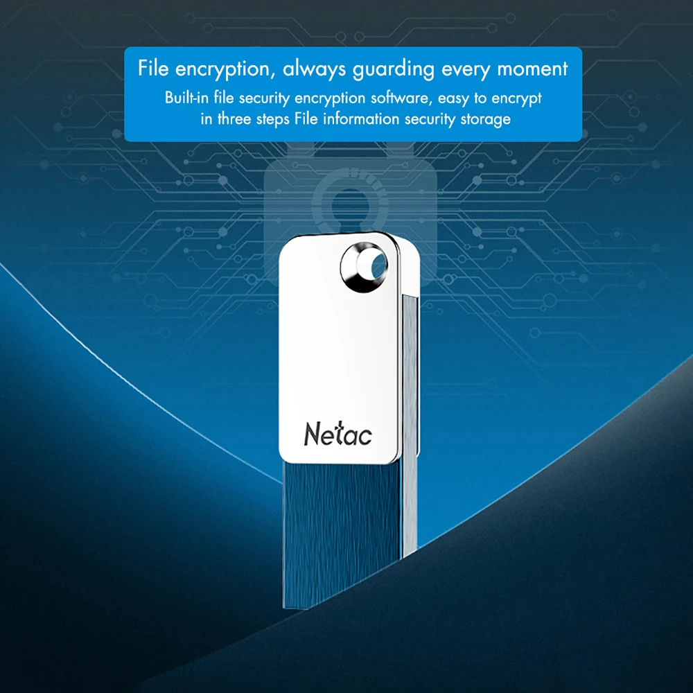 Netac U329 бизнес USB 2 0 флэш диск 16 ГБ 32 64 Гб Rctangle USB2.0 флеш накопитель металлический