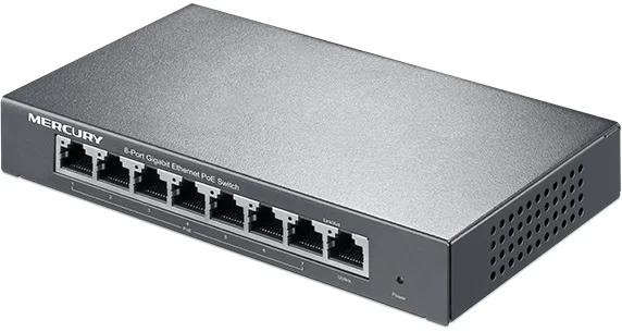 Max. PoE 65W 8 ports 7 Gigabit 1000M Switch IEEE802.3af suit for all kind of camera or AP Network Switches Plug&ampPlay | Компьютеры и