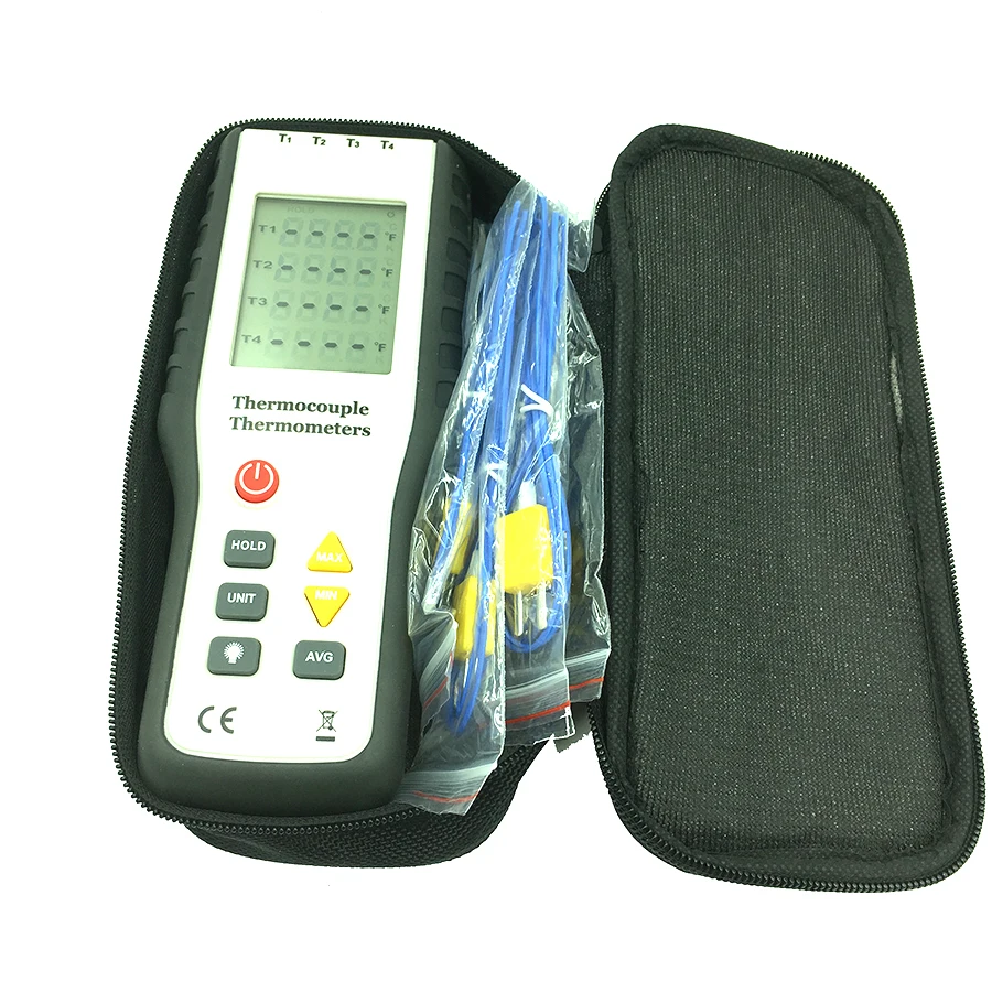 HT 9815 цифровой термометр типа K термопара датчик термопары промышленный