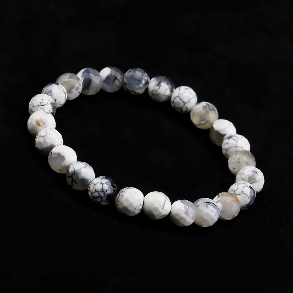 Браслет женский с круглым ремешком 8 мм | Украшения и аксессуары