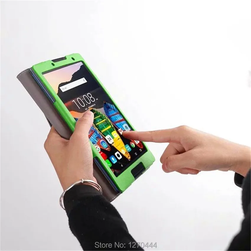 Официальный Tab2 A10-70 умный кожаный чехол для lenovo Tab 2 A10-30 X30F/L ремешок для lenovo TAB 10 TB-X103F Tab3 10