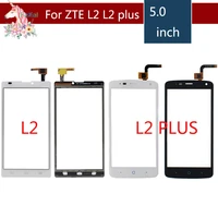 10pcslot 5 0 for zte blade l2 and l2 plus l370 c370 lcd touch screen digitizer sensor outer glass lens panel replacement