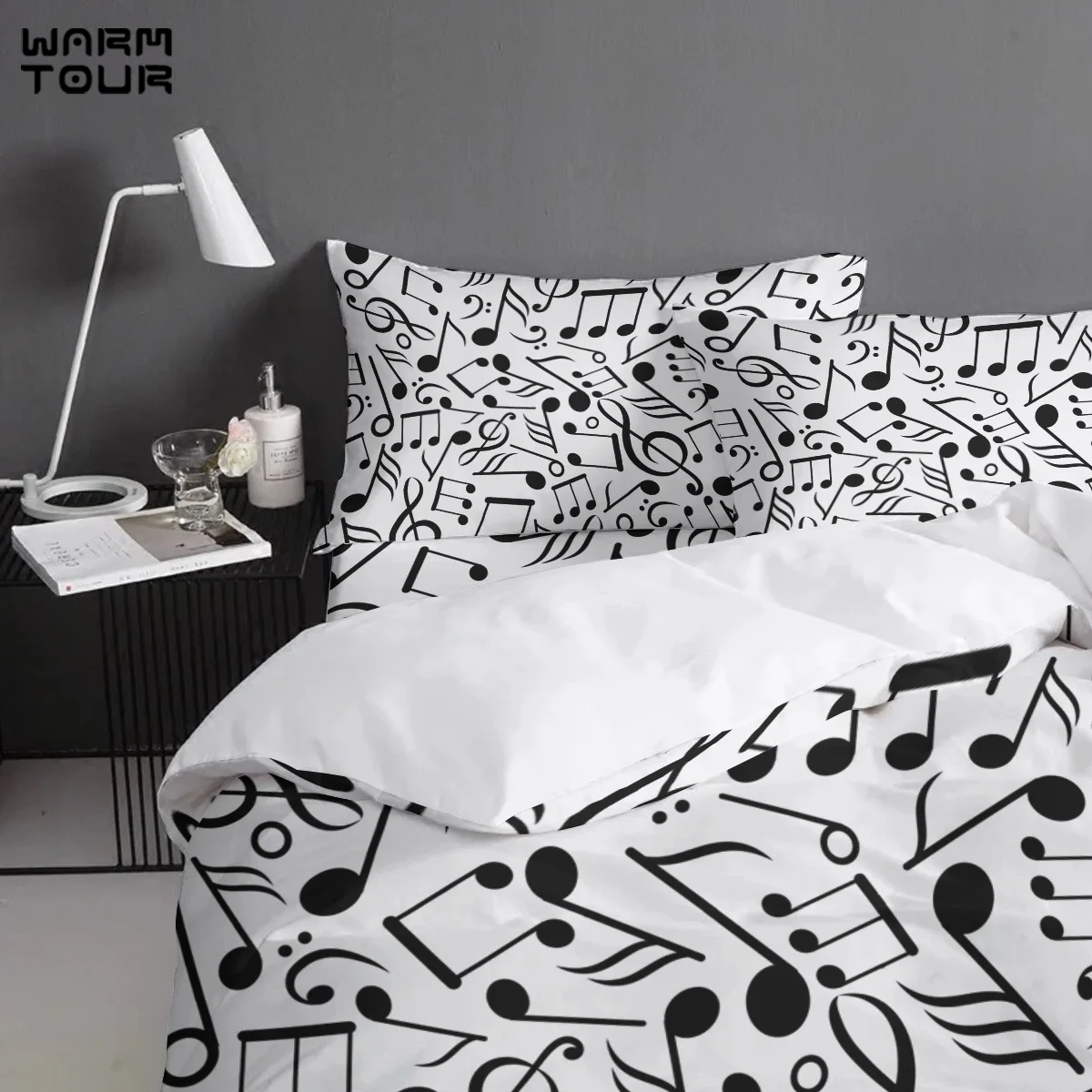 Комплект постельного белья WARMTOUR комплект из 4 х предметов пододеяльник с