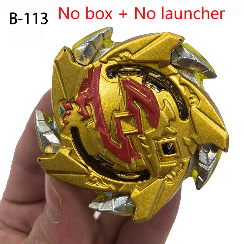 B113 No launcher Beyblade Burst Arena Toupie Beyblade Burst B133 Металл Fusion без пускового устройства и коробки Bey blade B110 B104 B129 лезвия игрушки - Цвет: B113 No launcher