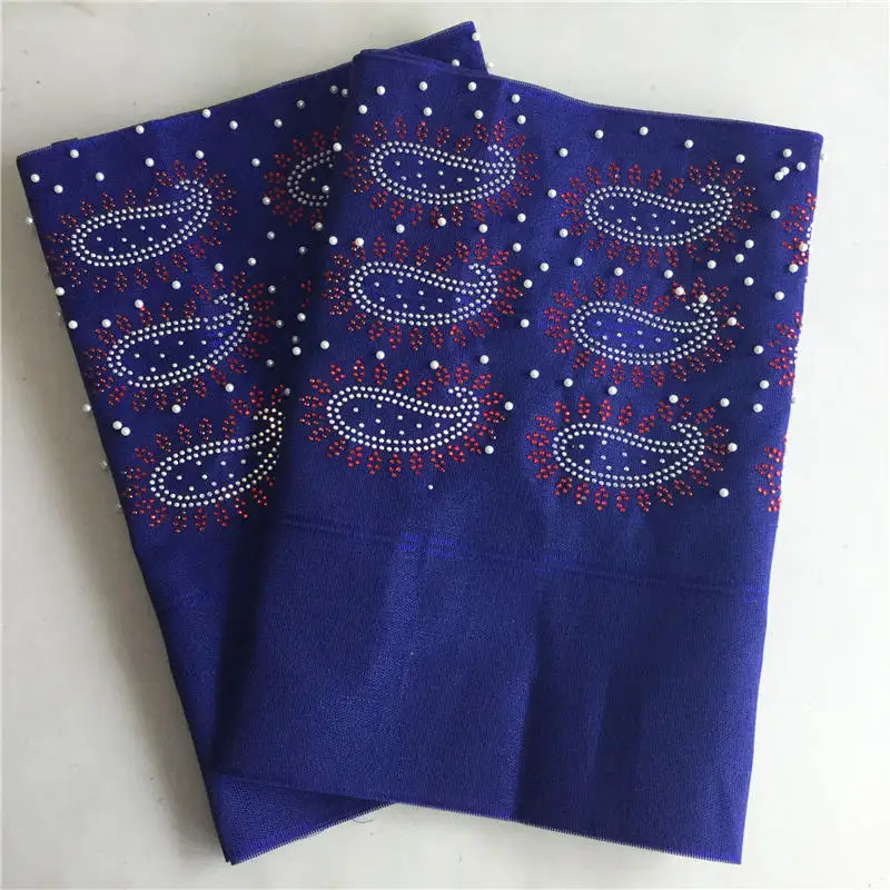 Нигерийская Высокая мода Aso OKE с полными камнями нигерийские женские головные уборы Aso OKE цвета фуксии Aso Ooke тюрбан 30