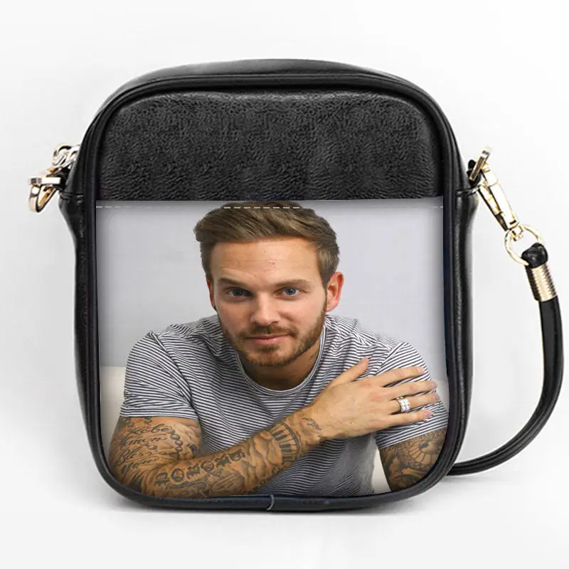 Новая мода М. Pokora Sling Bag пользовательские Для женщин Слинг сумки на ремне кожа мини девушки Tote вечерние сумка DIY Sling Bag