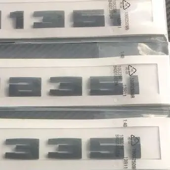 Автомобиль укладка серебристый, черный M M1 M2 M3 4 5 6X1 м X2M X3M X4M X5M X6M M530D M540D M550D M135I M335I сзади эмблемы Стикеры - Цвет: Matt Black