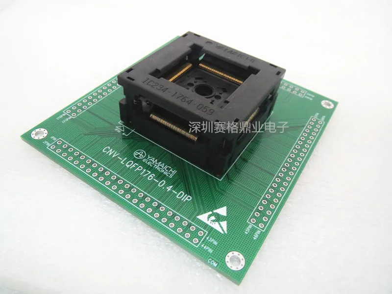 QFP176 IC234-1764-059 LQFP176 IC Тесты ing сиденье гнездо блок верстака компонентов Оптовая