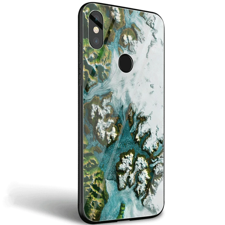 Cell Phone Case Glass Kanagawa Big Wave For Xiaomi Mi 8 Lite A1 A2 5X 6X 9 Redmi Note 5 6 7 Pro 6A 4X Pocophone F1 Cover | Мобильные